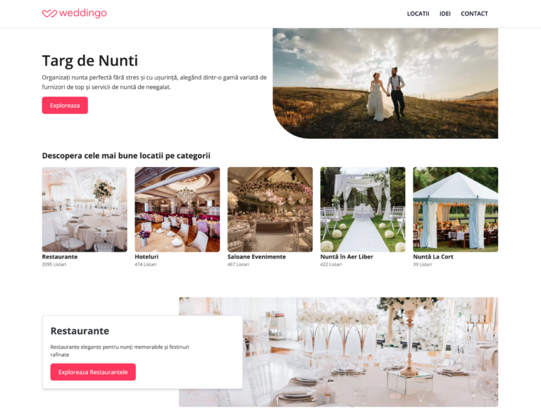 Targ de nunti 2024 - Weddingo.ro